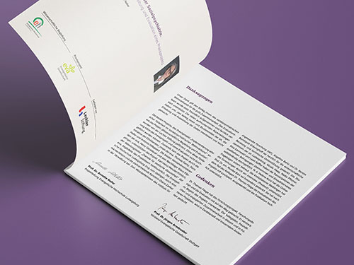 Broschüre für die Ev. Hochschule Ludwigsburg